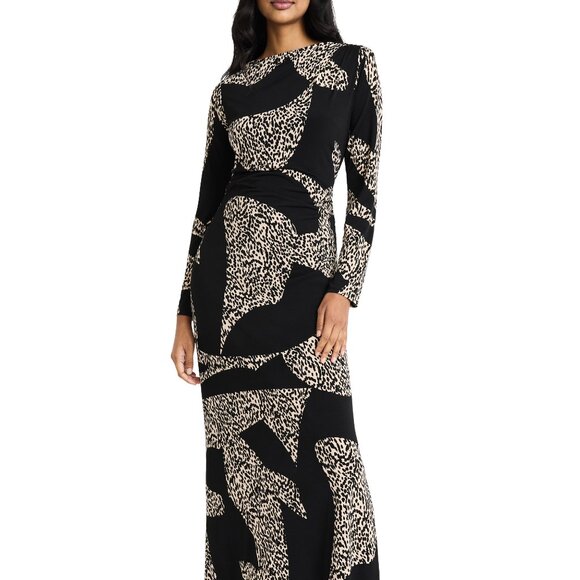 NWT Donna Morgan For Maggy London Risi Matte Jersey Maxi Dress - Picture 2 of 5